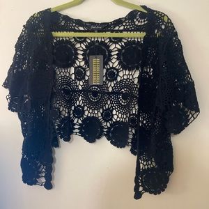 Crochet shrug
